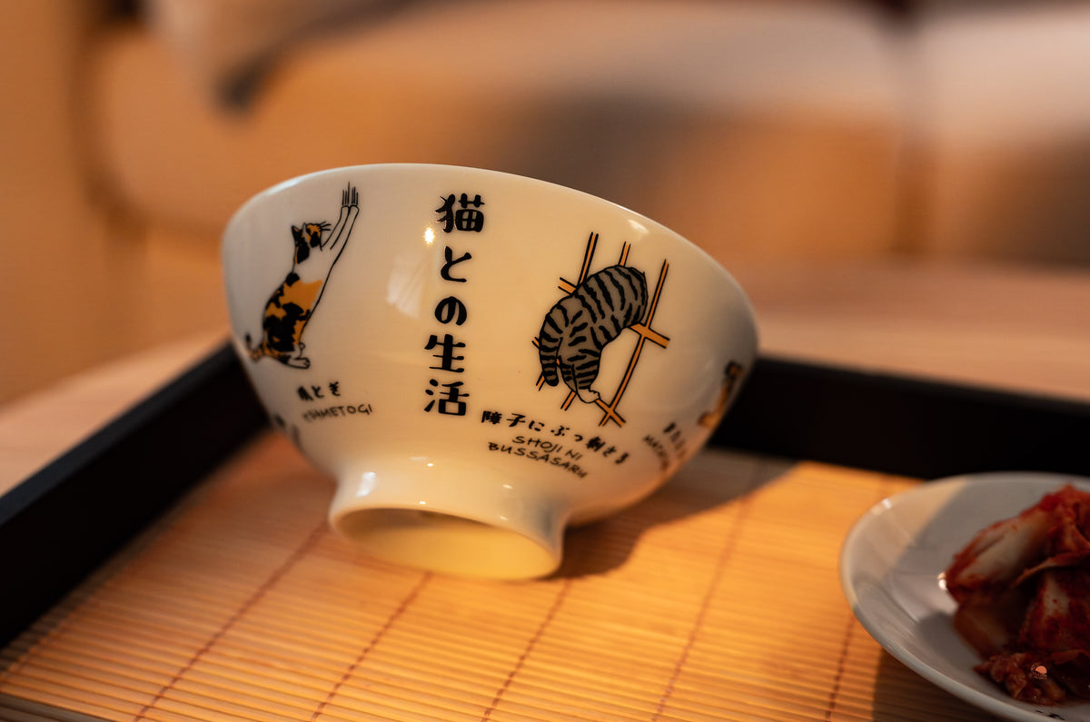 貓咪日常 陶瓷碗