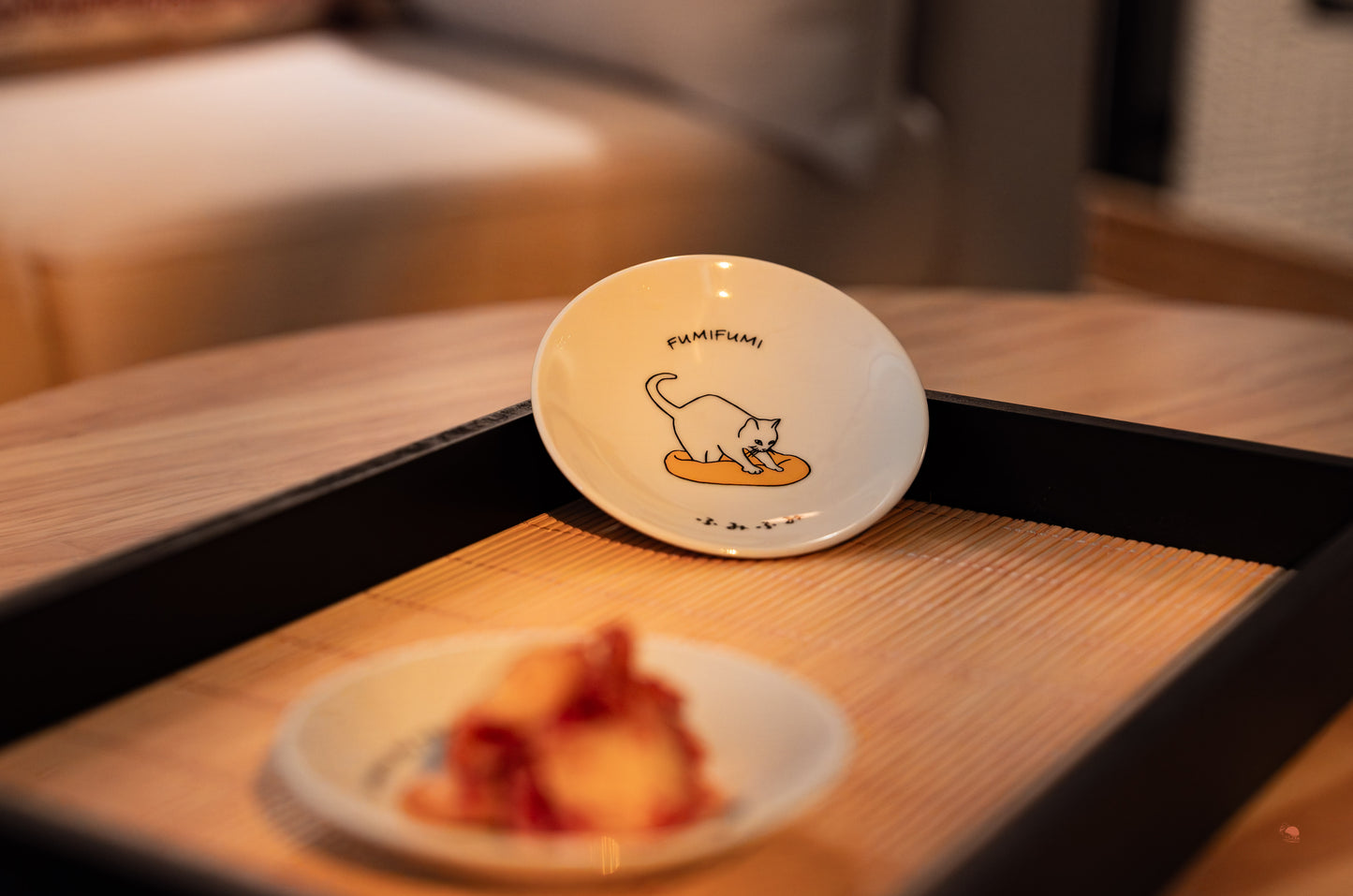 美濃燒 貓咪小碟子