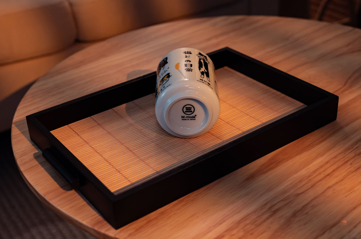 貓との日常湯吞杯