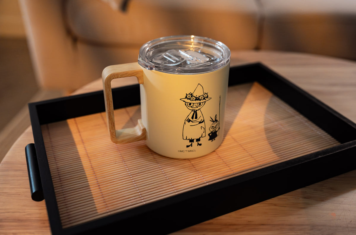 Moomin 嚕嚕米 | 木提把不鏽鋼保溫杯