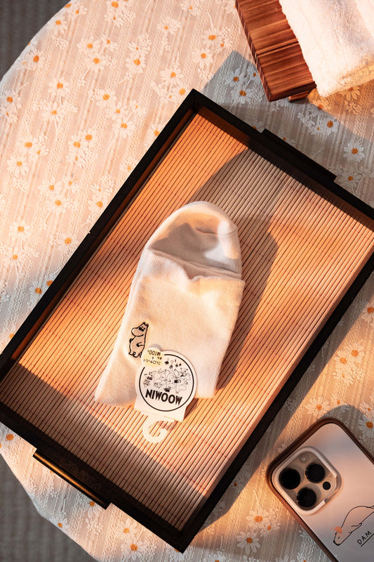 Moomin 嚕嚕米 | 精緻刺繡棉襪