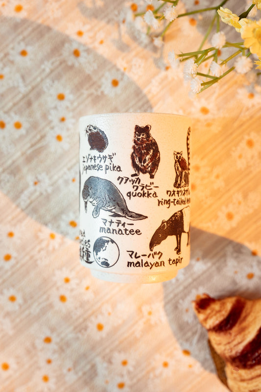 物種滅絕壽司湯吞杯