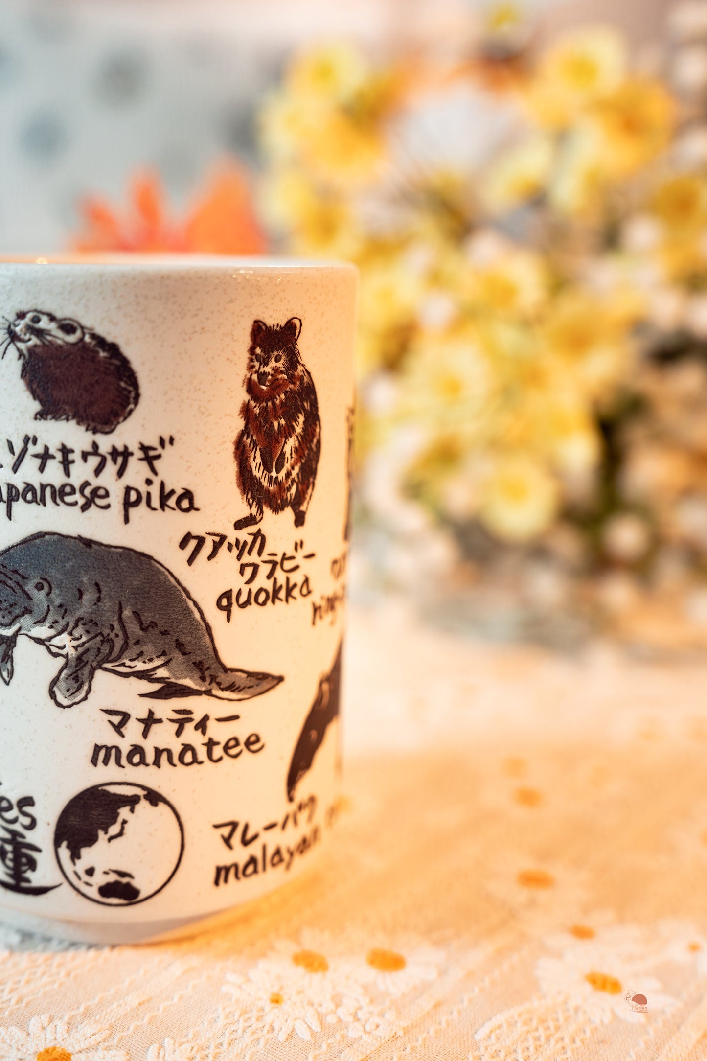 物種滅絕壽司湯吞杯