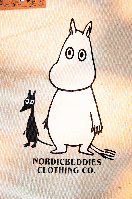 Moomin | 隨身帆布托特包