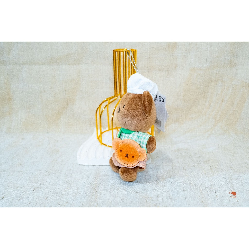 現貨|日本九州限定 MIFFY 米飛兔 miffy kitchen系列|烘焙熊熊玩偶吊飾