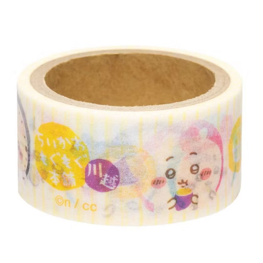 現貨|日本川越限定 Chiikawa吉伊卡哇 紅薯 紫薯 蕃薯 地瓜 紙膠帶 文具