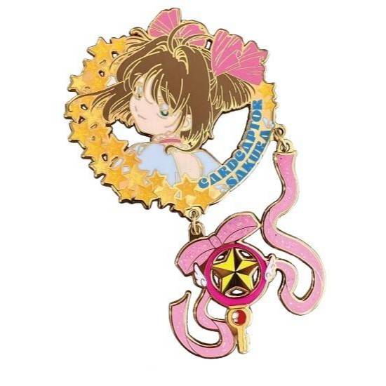 庫洛魔法使 25週年限定 金屬可動式別針徽章