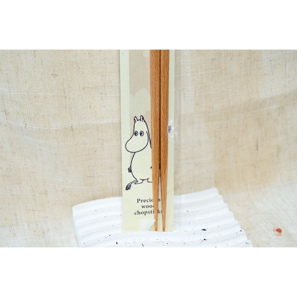 現貨|日本製 Moomin 嚕嚕米 姆明 小不點 雕刻木筷 廚房