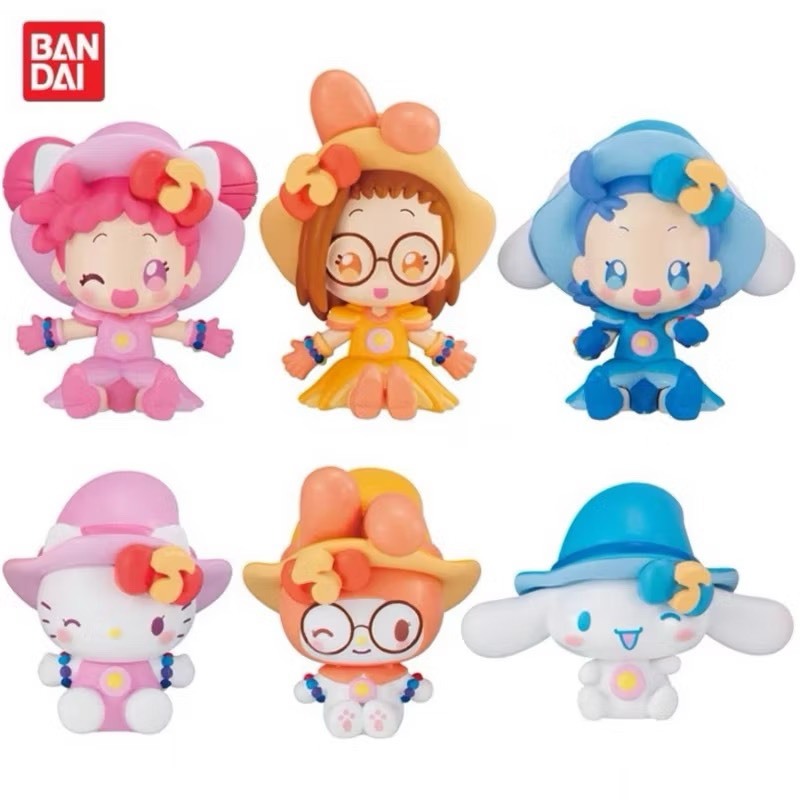 小魔女DoReMi 三麗鷗角色聯名公仔 BANDAI扭蛋