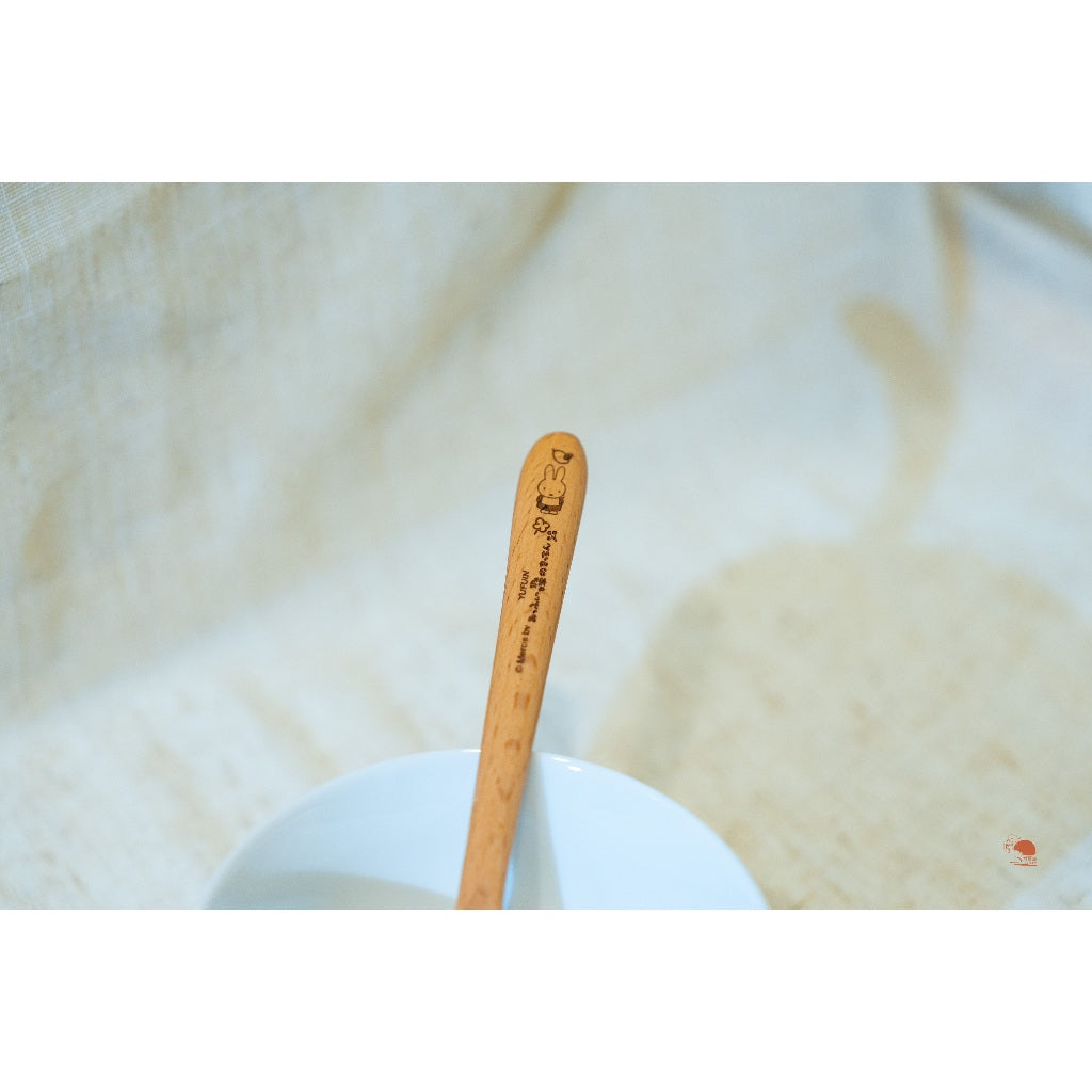日本製 九州限定 MIFFY 米飛兔 木製餐具組