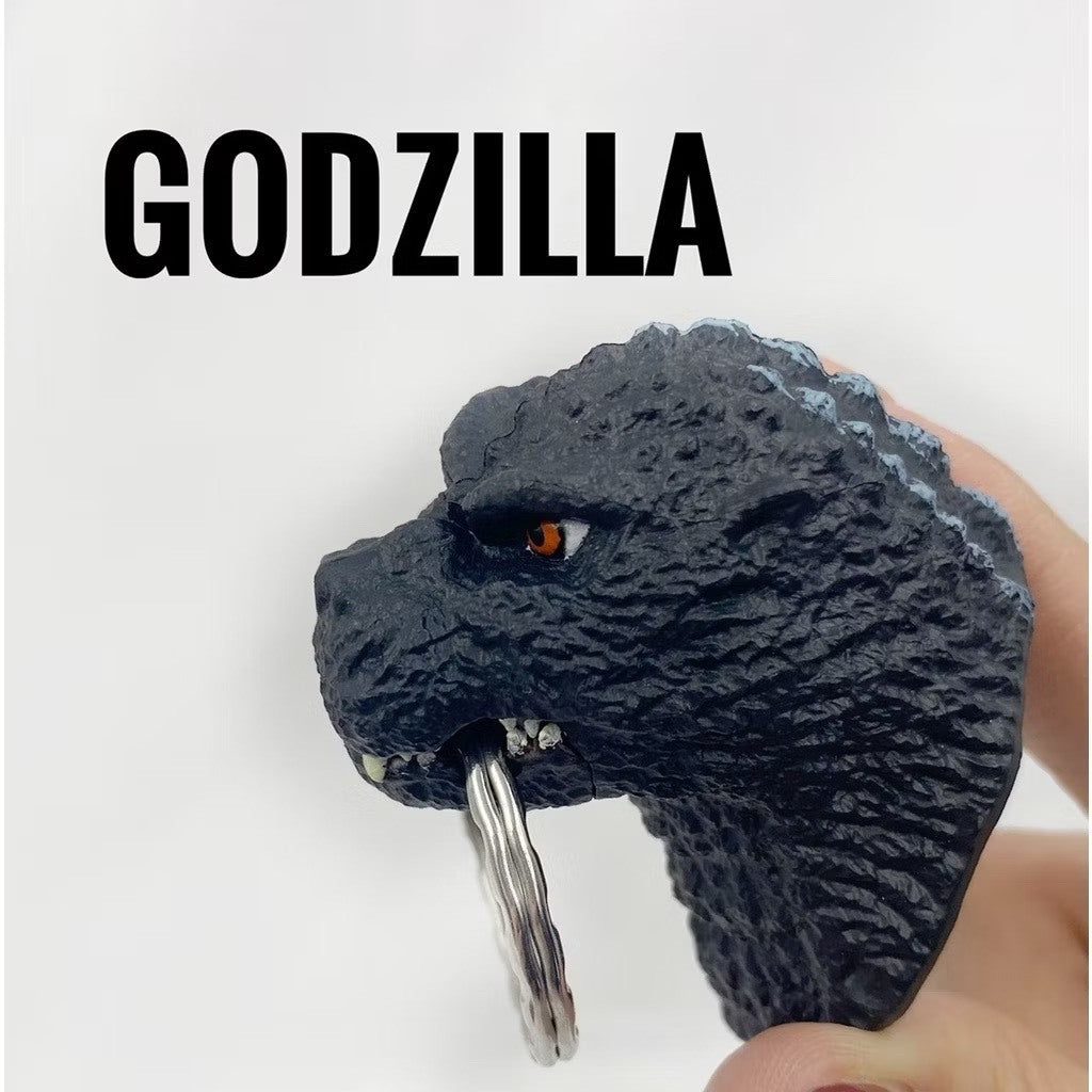 GODZILLA 哥吉拉 頭部 磁鐵 磁吸 鑰匙圈