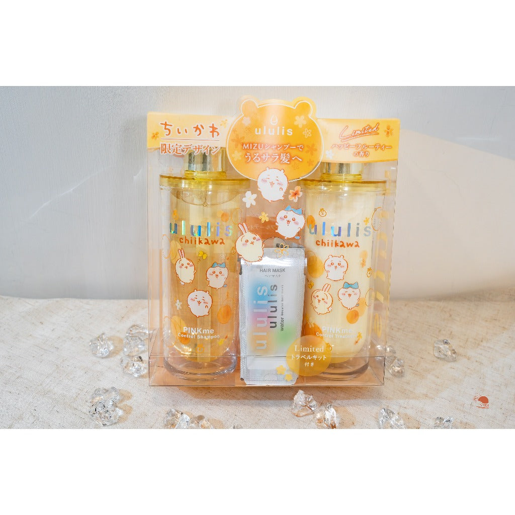 日本限定 Chiikawa 吉伊卡哇 ululis 洗髮護髮組 洗髮精 潤髮乳