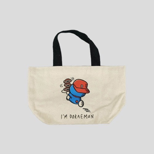 二手復古 日本限定 DORAEMON 哆啦A夢 小叮噹 帆布提袋