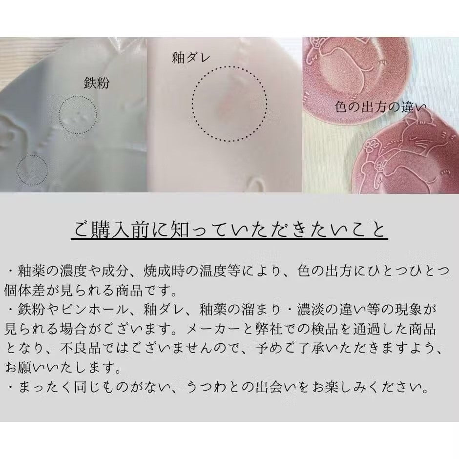日本製 美濃燒 陶瓷 餐具 餐盤 貓咪造型盤子