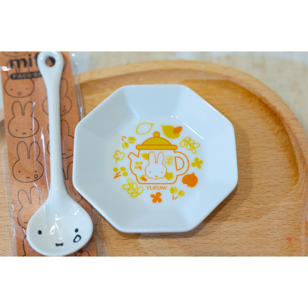日本製 九州限定 MIFFY 米飛兔 陶瓷攪拌匙 小湯匙 餐具