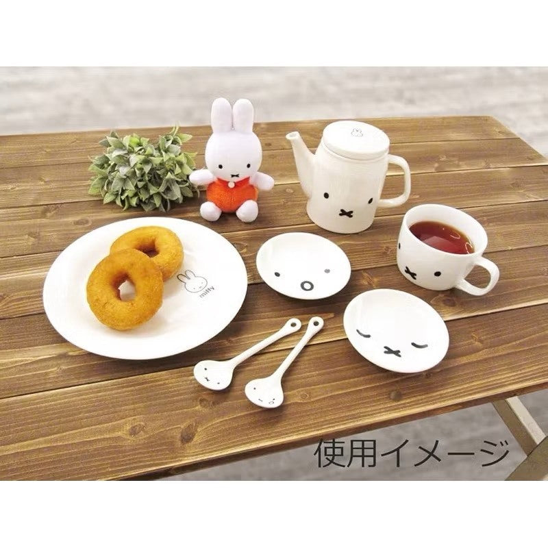 日本製 九州限定 MIFFY 米飛兔 陶瓷攪拌匙 小湯匙 餐具