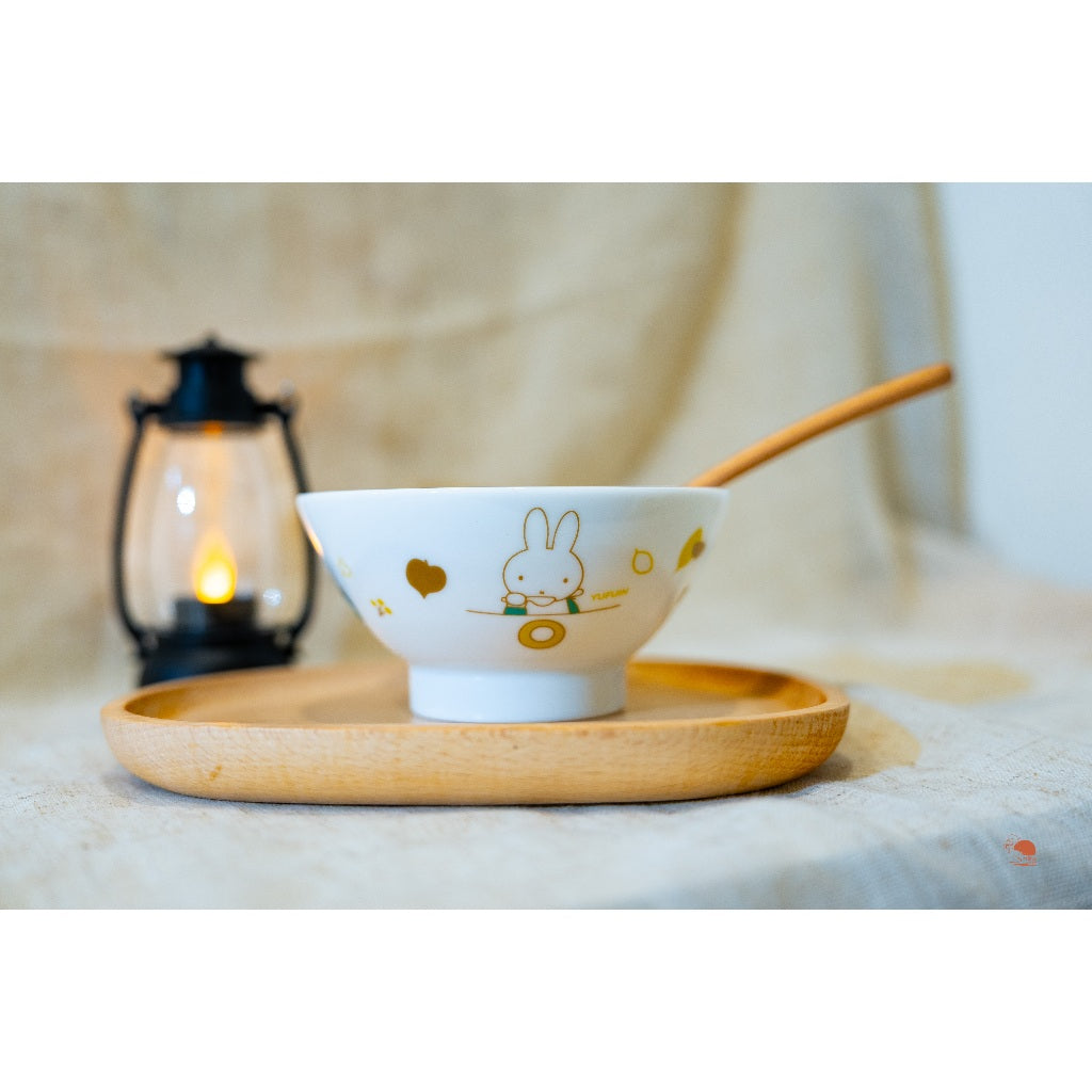 日本九州限定 MIFFY 米飛兔 餐具組 陶瓷茶碗