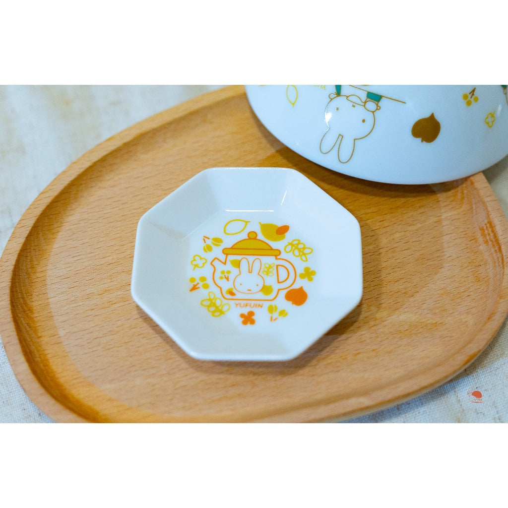 日本製 九州限定 MIFFY 米飛兔 餐具系列 陶瓷醬油碟