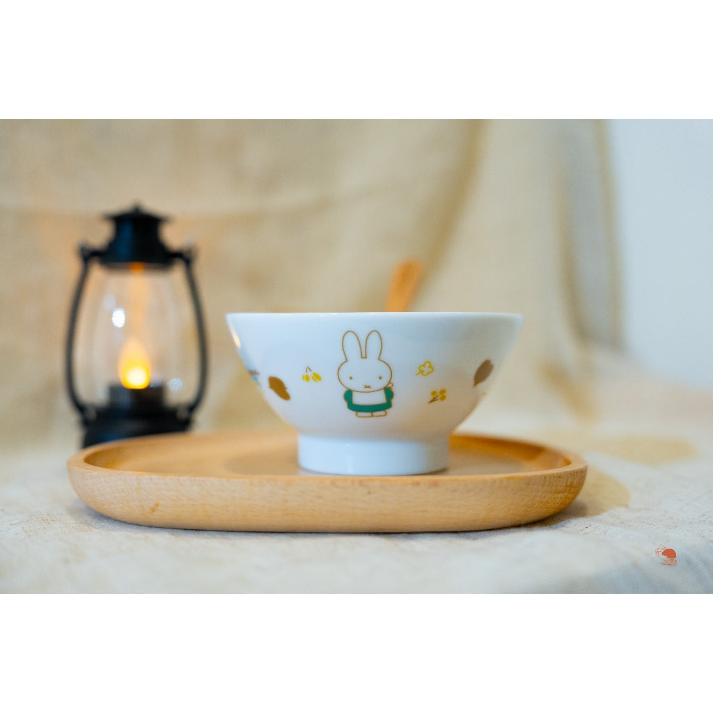 日本九州限定 MIFFY 米飛兔 餐具組 陶瓷茶碗