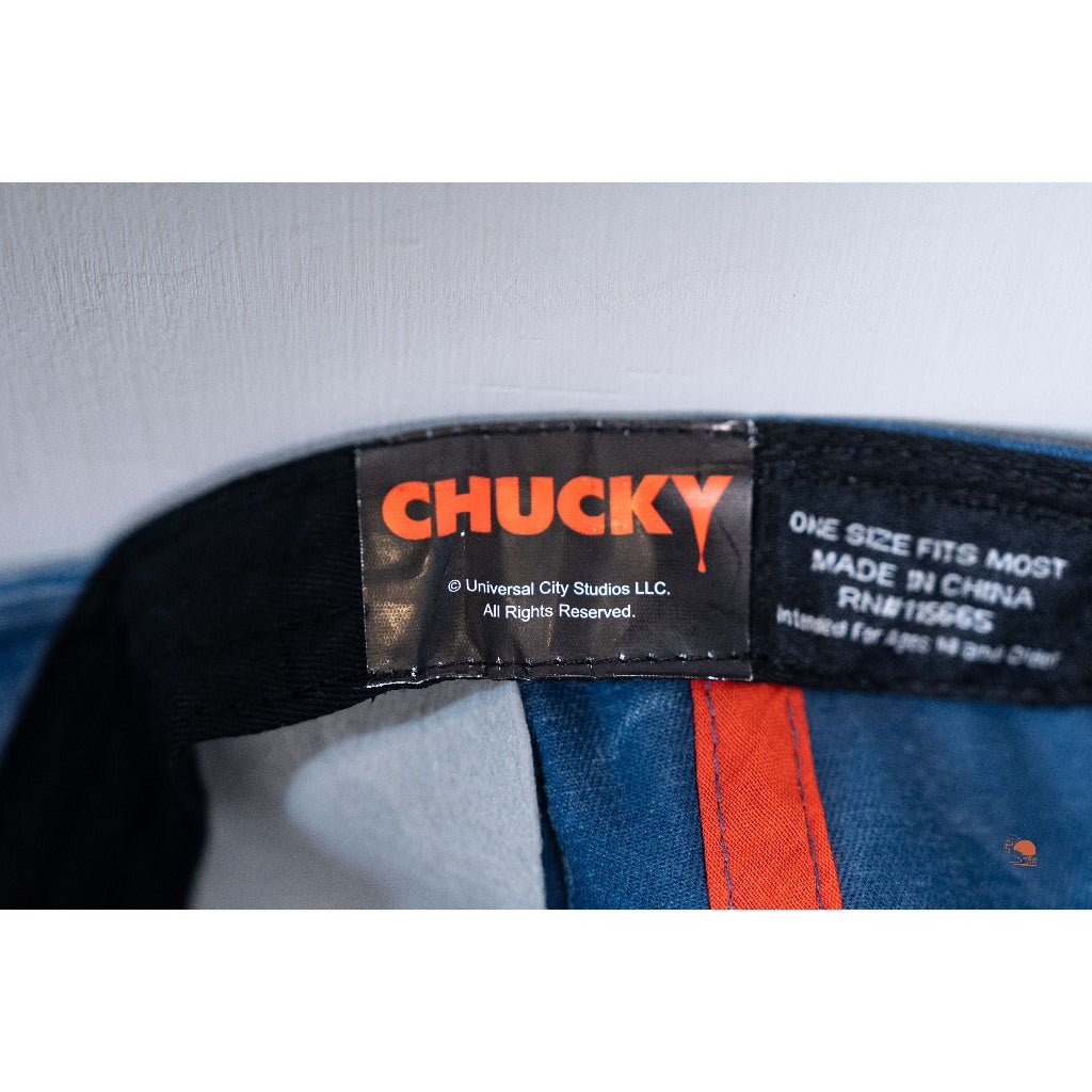 CHUCKY 鬼娃恰吉 美式復古 丹寧 牛仔 帽子 鴨舌帽