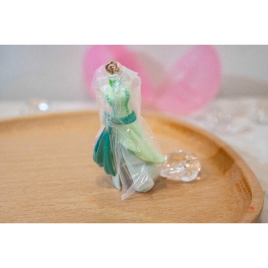 真珠美人魚 BANDAI 扭蛋 服裝與麥克風造型吊飾