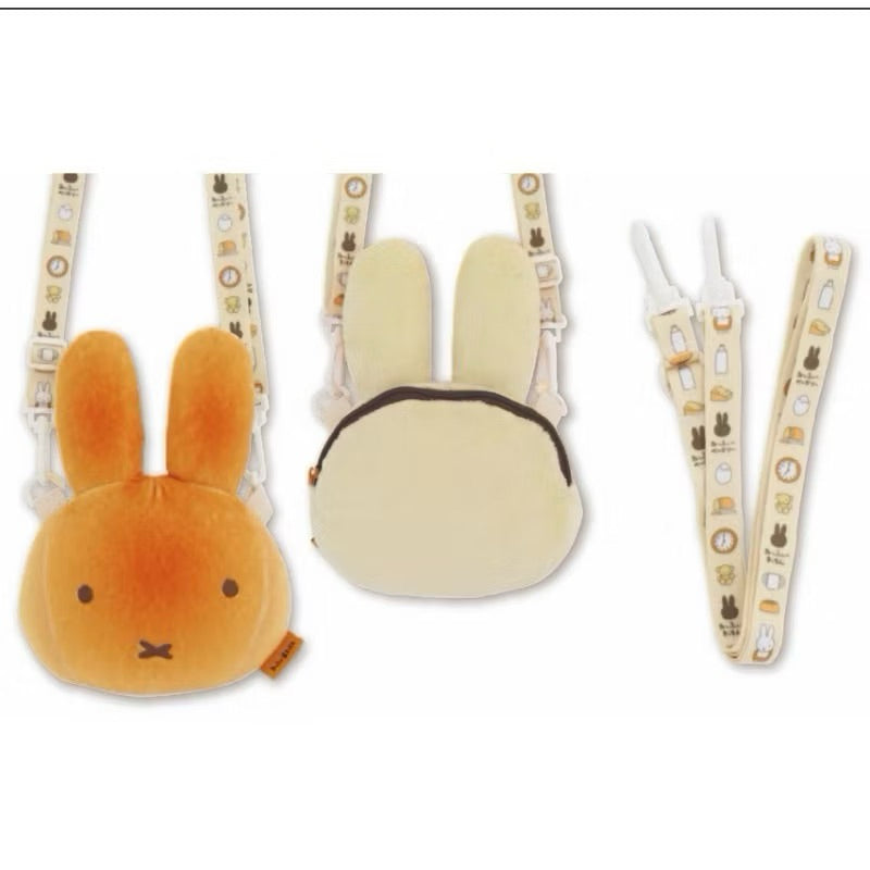 日本九州限定 烤焦麵包系列 MIFFY 米飛兔 造型 隨身包