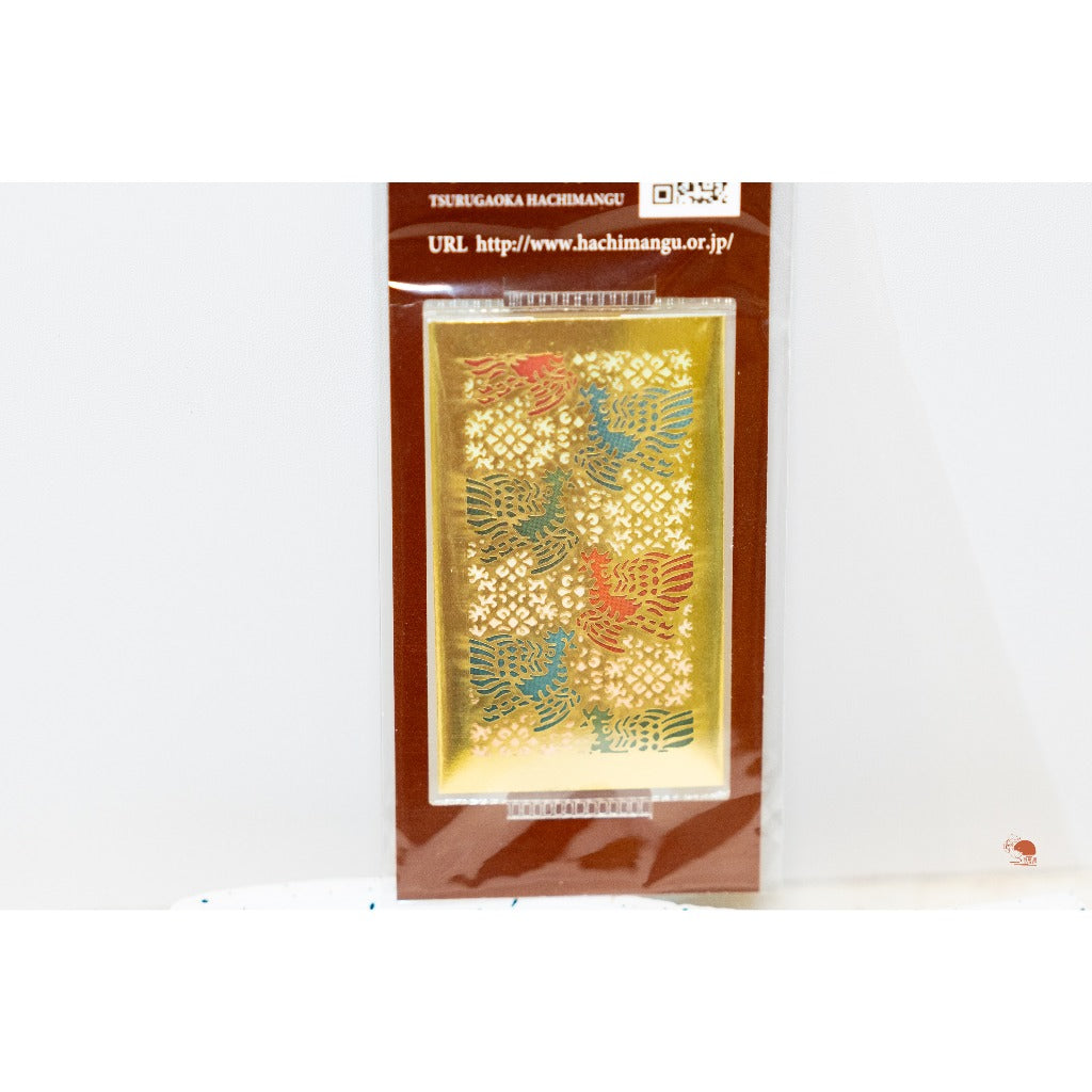現貨|日本限定 鎌倉鶴岡八幡宮 求財 御守 雕花金運守