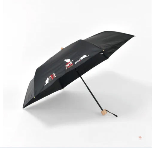 4/10 預購 | 刺繡貓咪折疊傘