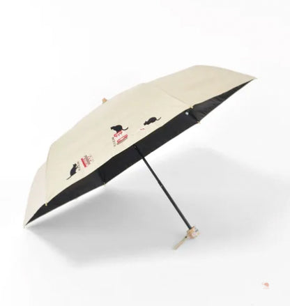 4/10 預購 | 刺繡貓咪折疊傘