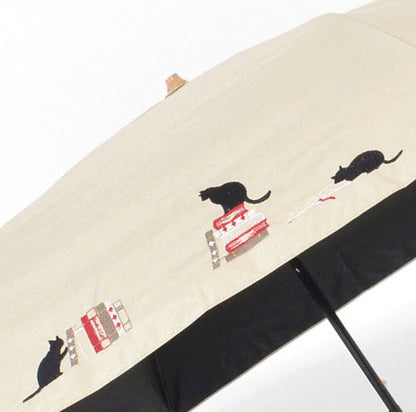 4/10 預購 | 刺繡貓咪折疊傘