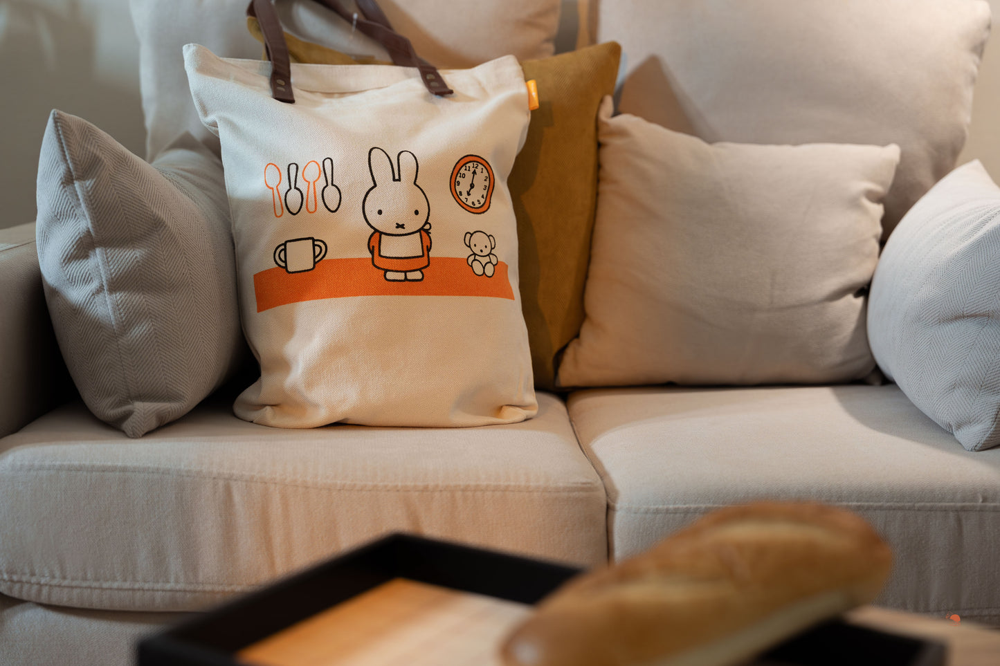 Miffy Kitchen 限定 | Miffy 厚磅帆布托特包