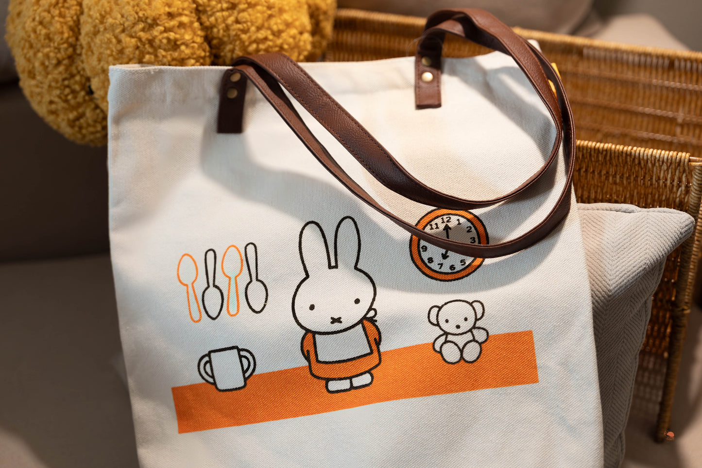 Miffy Kitchen 限定 | Miffy 厚磅帆布托特包