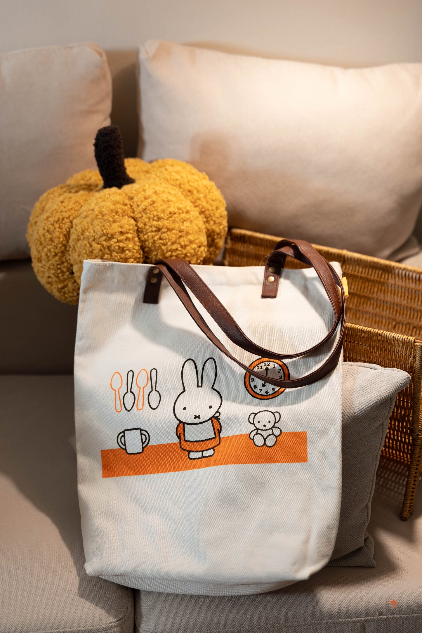 Miffy Kitchen 限定 | Miffy 厚磅帆布托特包