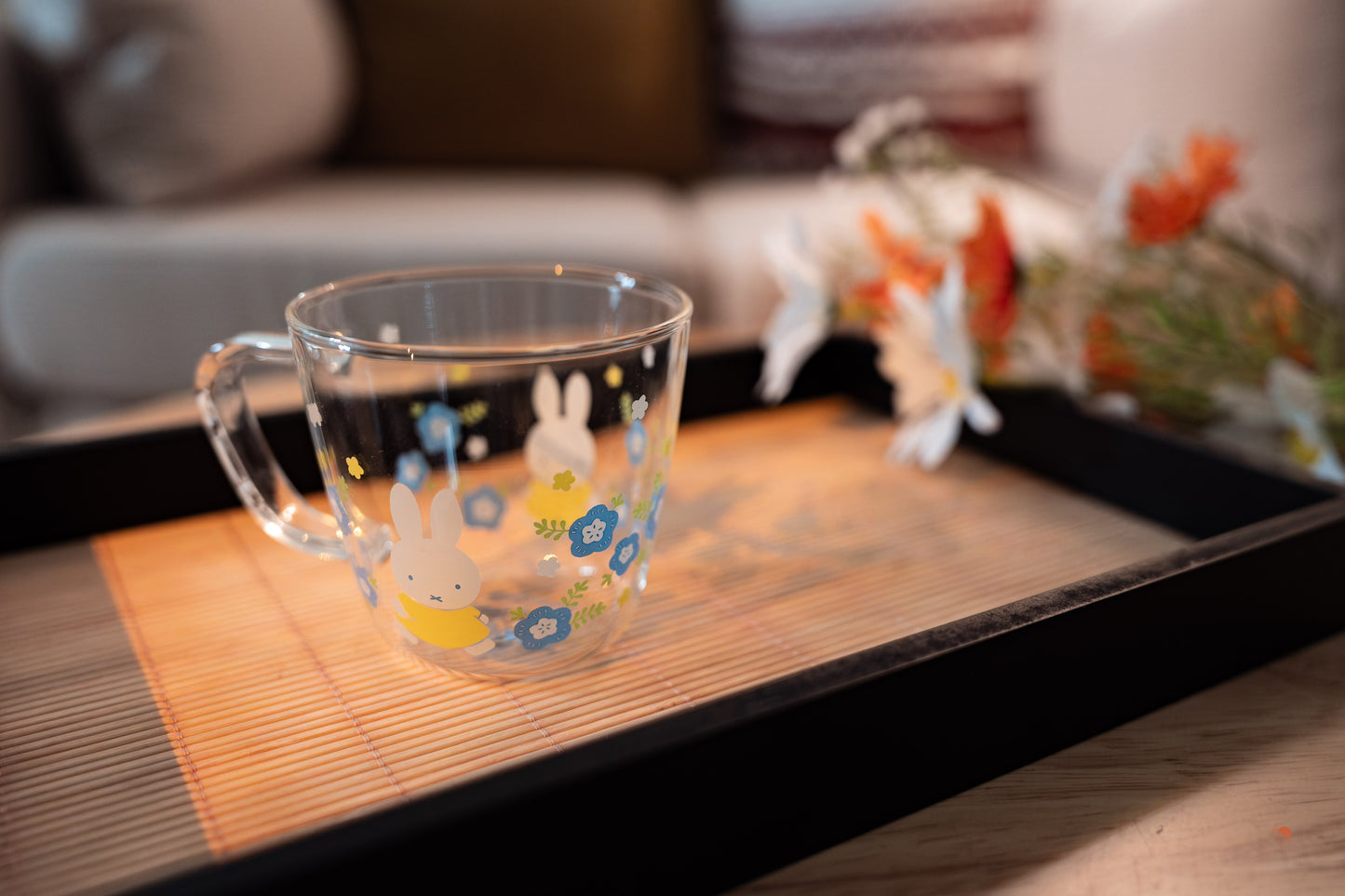 Flower Miffy 限定｜藍色花園寬口杯