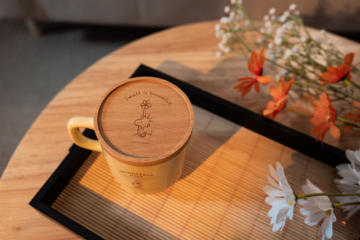 Snoopy Village 限定｜木蓋馬克杯