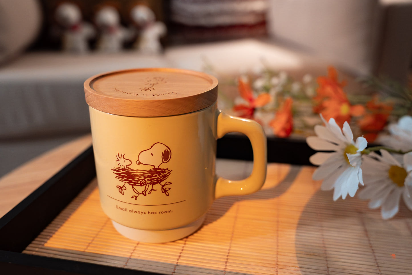 Snoopy Village 限定｜木蓋馬克杯