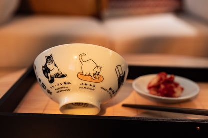 貓咪日常 陶瓷碗