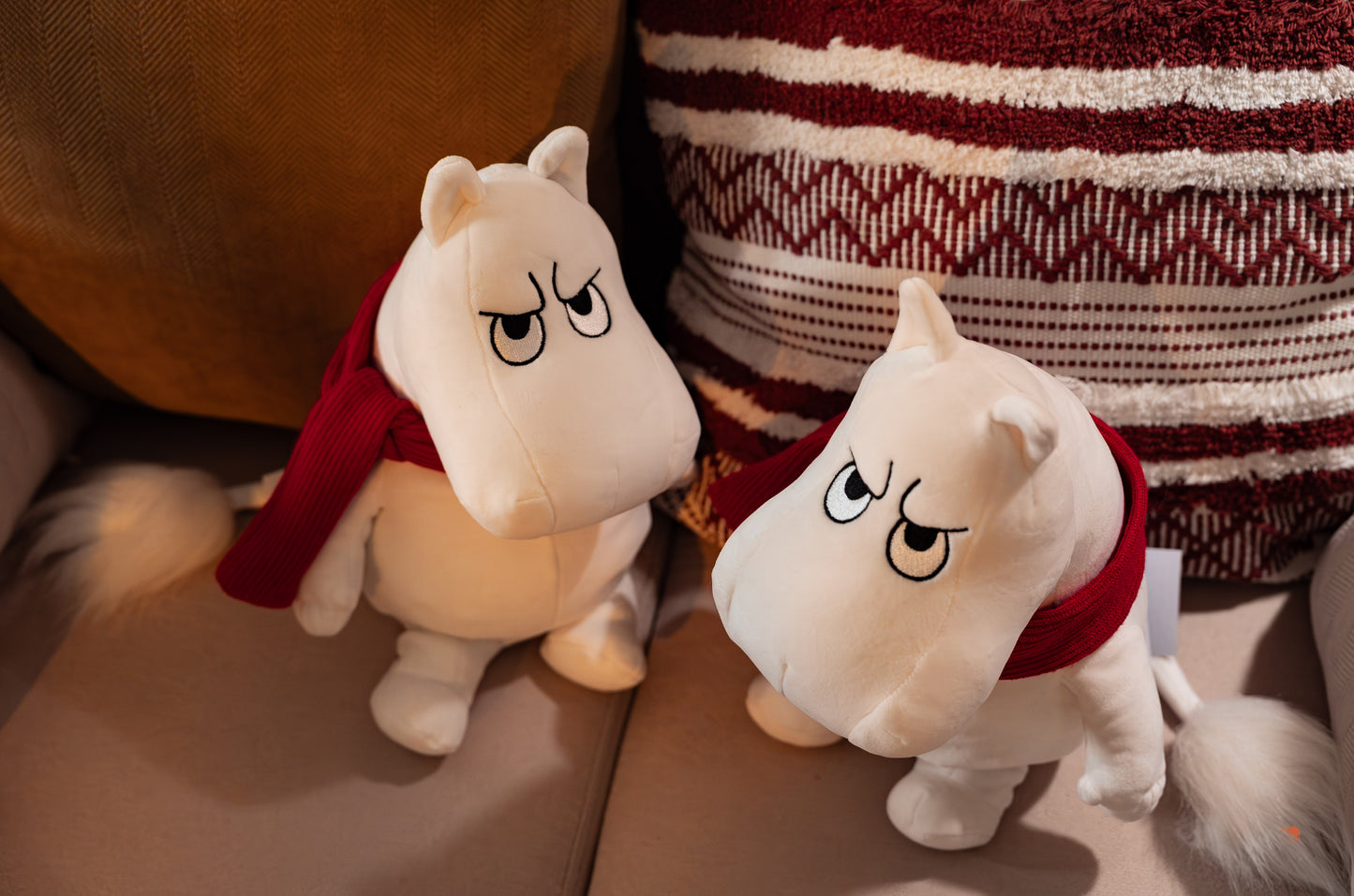 Moominvalley Park 冬季限定 | 圍巾生氣姆明