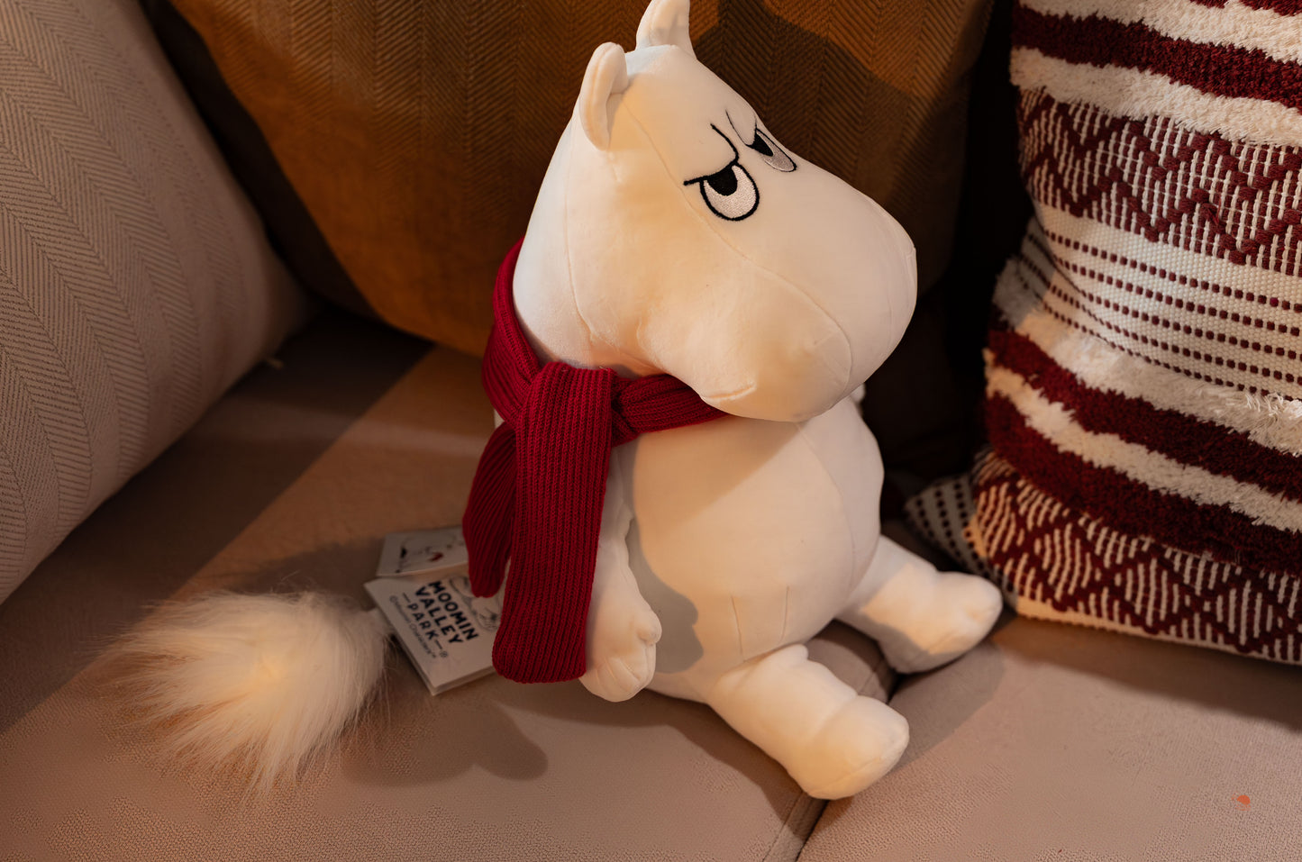 Moominvalley Park 冬季限定 | 圍巾生氣姆明