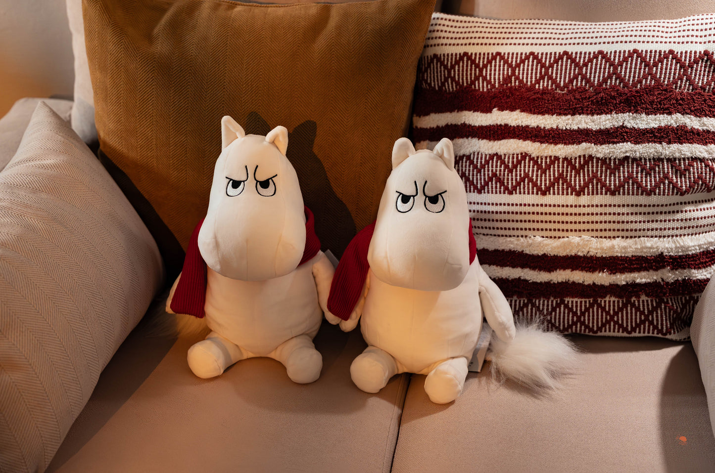 Moominvalley Park 冬季限定 | 圍巾生氣姆明