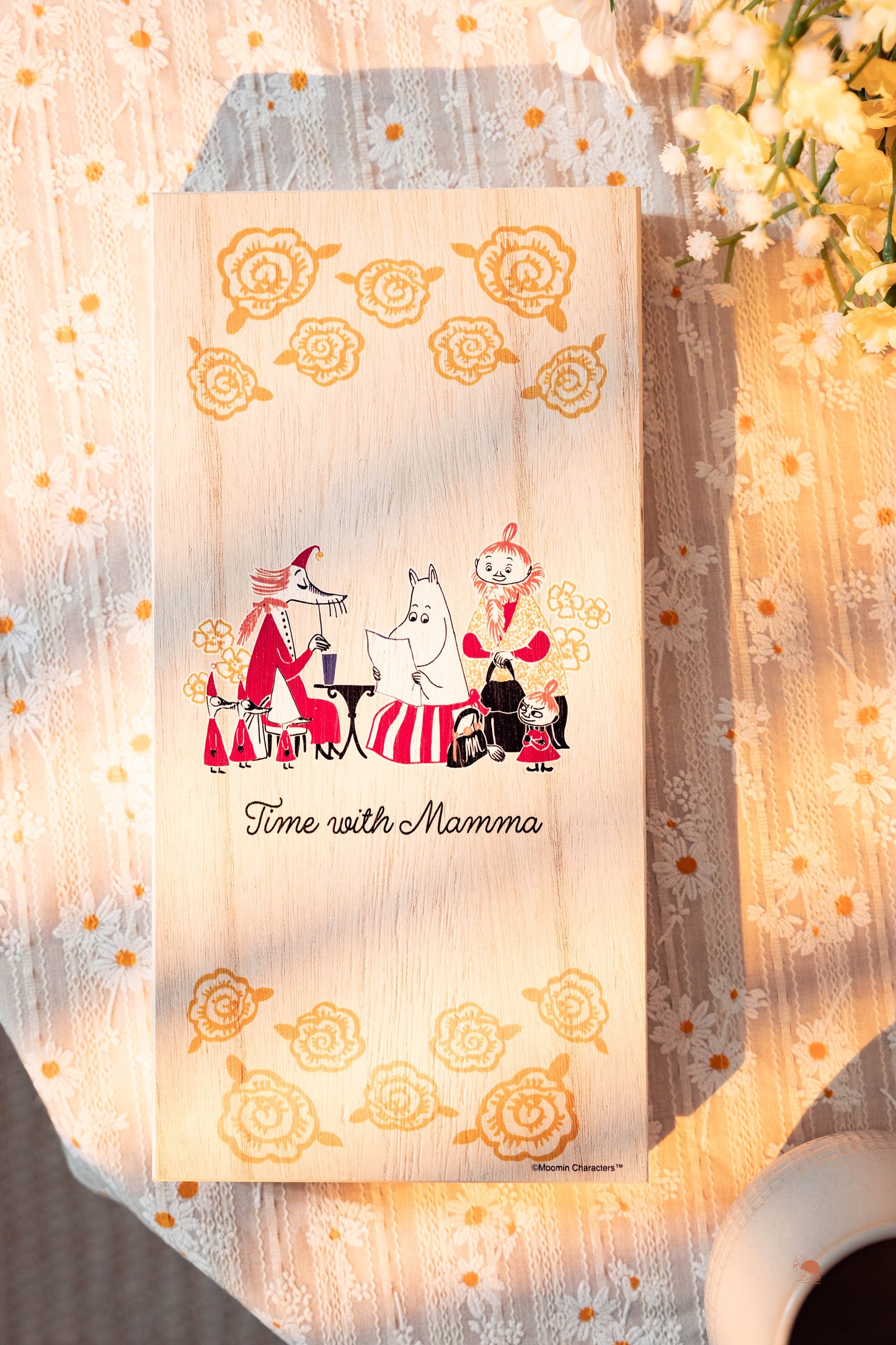 Moomin 嚕嚕米 | 對筷組 附 溜溜筷架