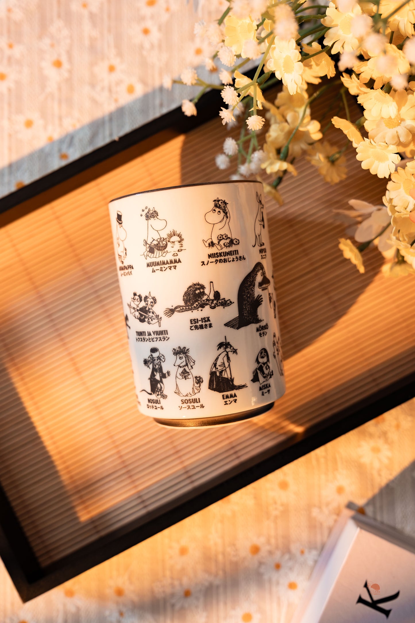 Moominvalley Park 限定 | 嚕嚕米立體壓雕霧面湯吞杯