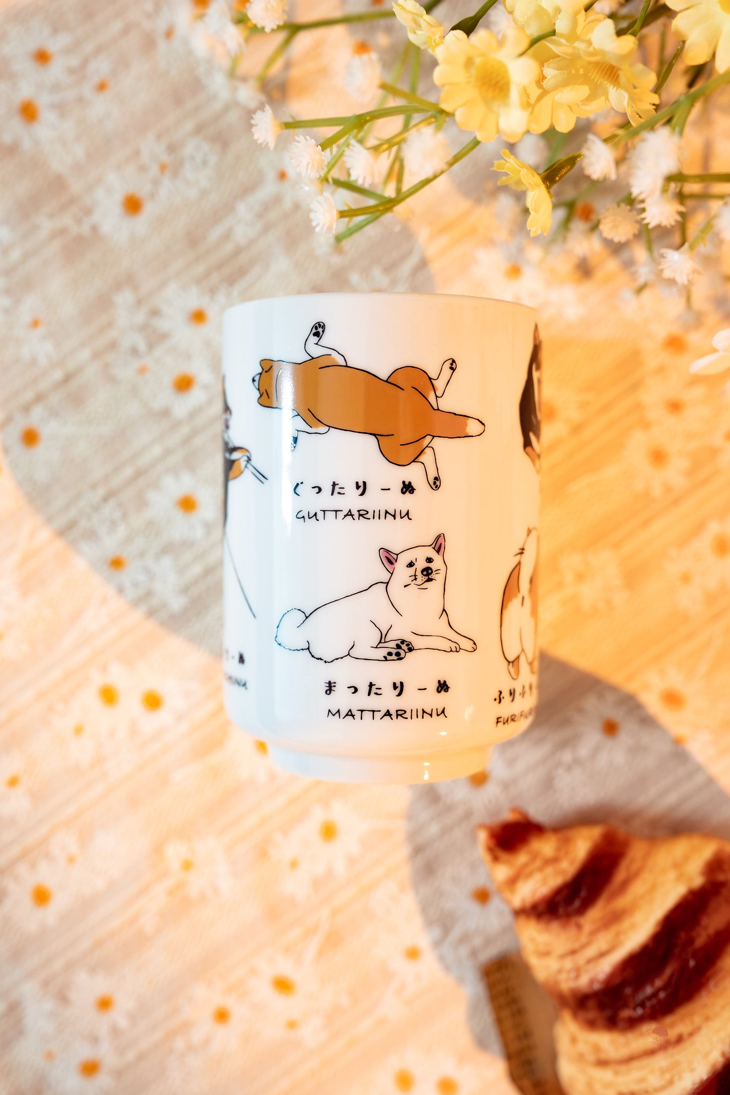 逸品社 | 柴犬圖鑑壽司湯吞杯