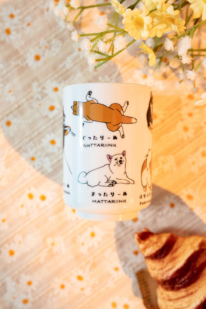 逸品社 | 柴犬圖鑑壽司湯吞杯