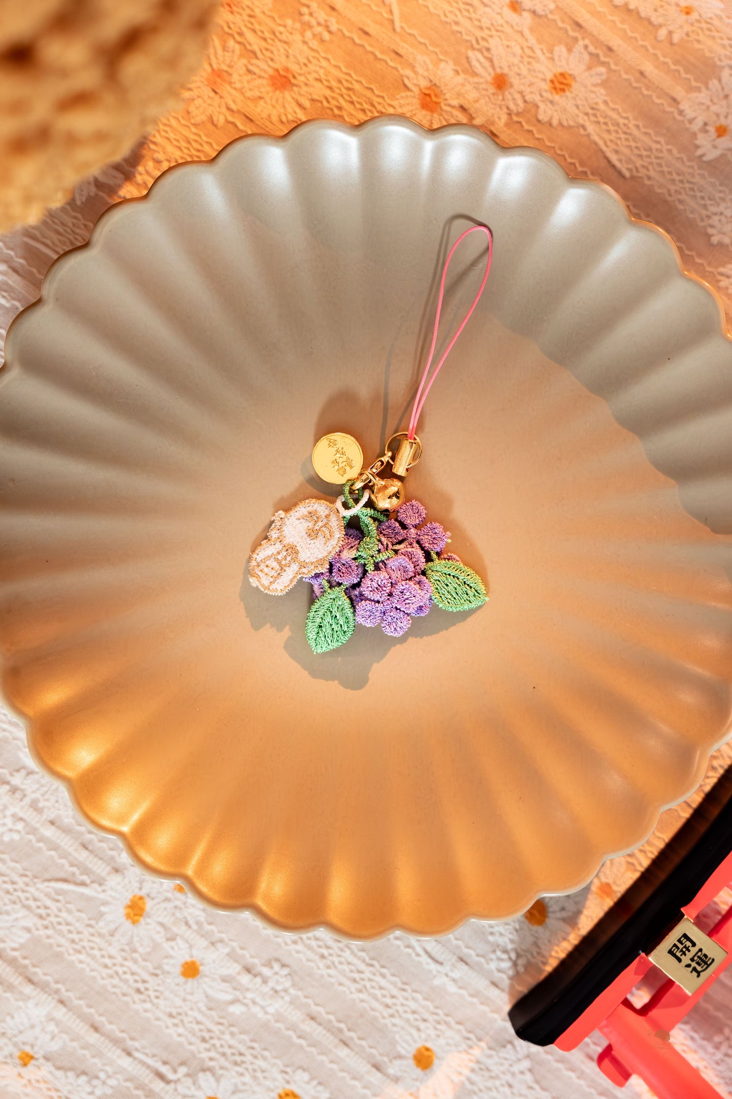長谷寺 | 四季花卉蕾絲御守