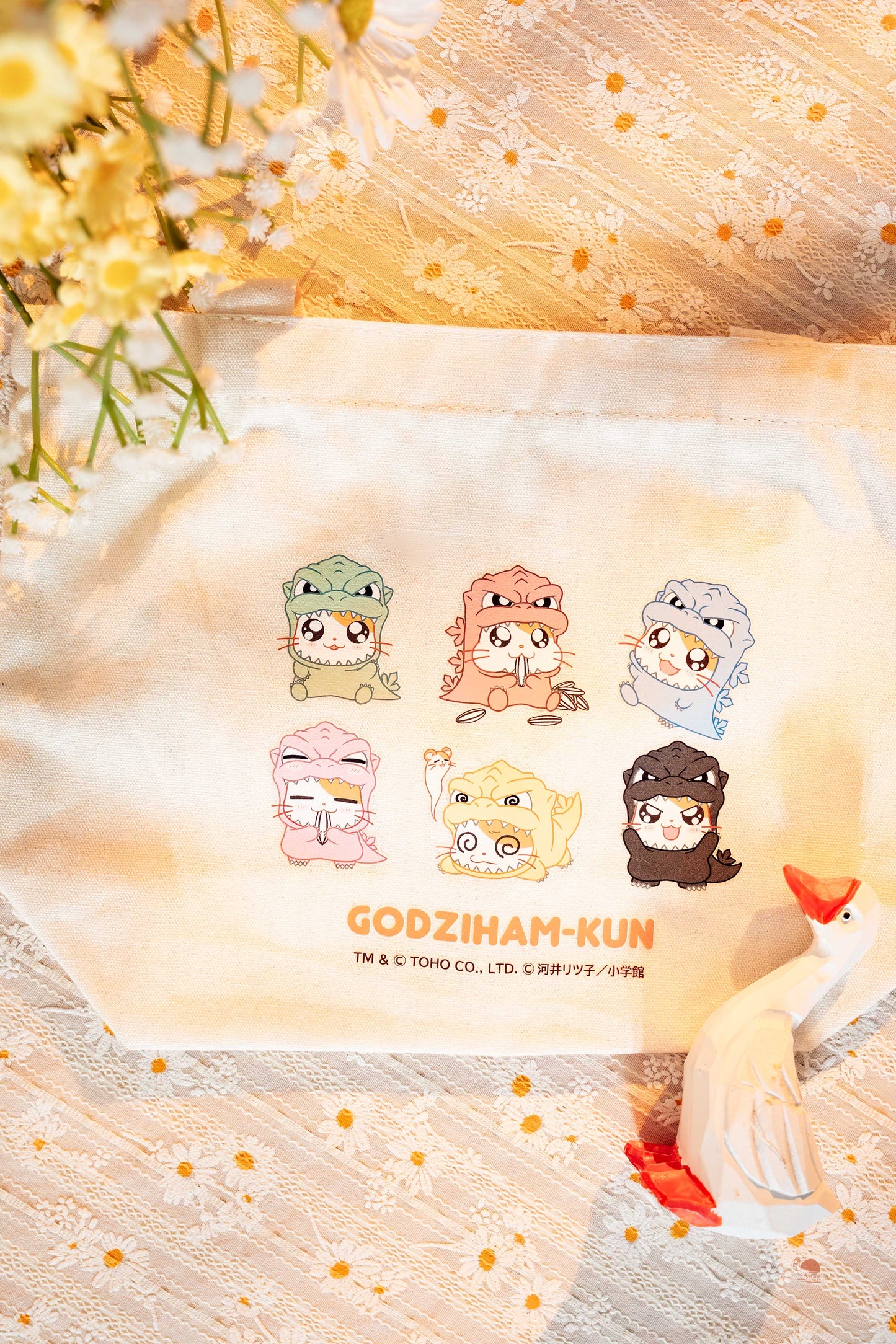哥吉拉哈姆太郎 | 聯名手提袋