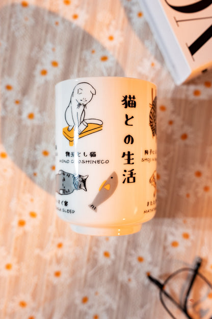 M-mode | 貓との生活 壽司湯吞杯
