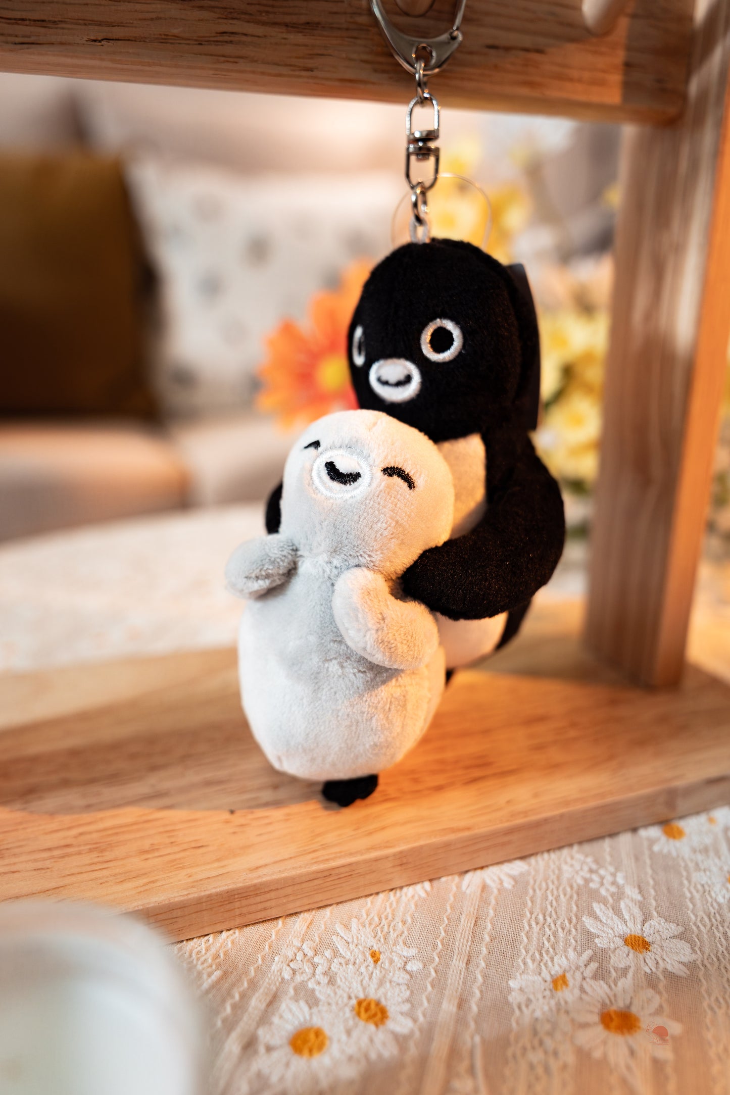 Suica 企鵝絨毛吊飾