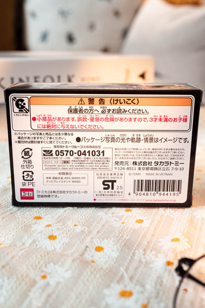 Tomica 回到未來 時光機小汽車 (飛天版含支架)