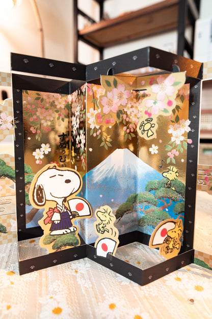 Snoopy | 立體紙雕生日賀卡